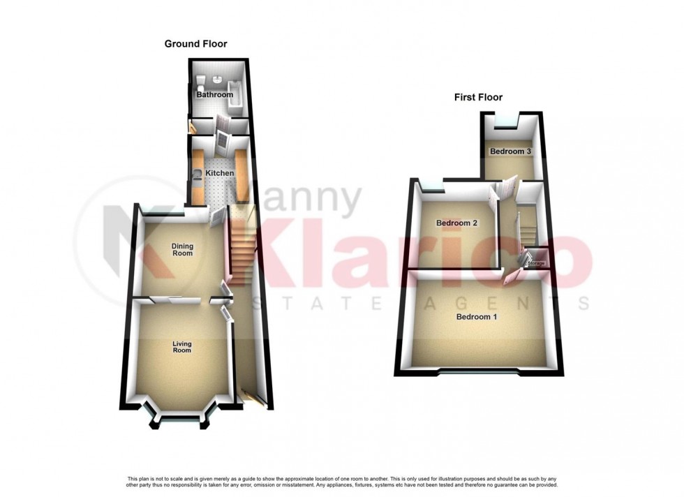 Floorplan for Fernley Road, Birmingham