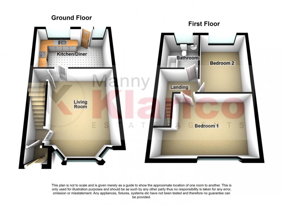 Floorplan for Sandmere Road, Yardley Wood