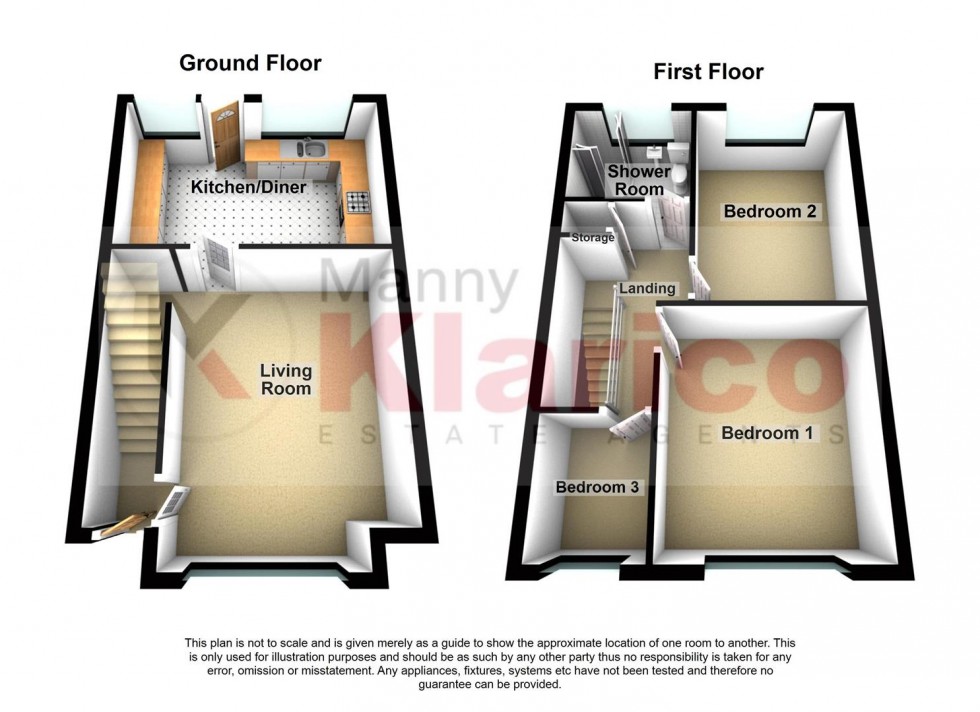 Floorplan for Lyncroft Road, Birmingham