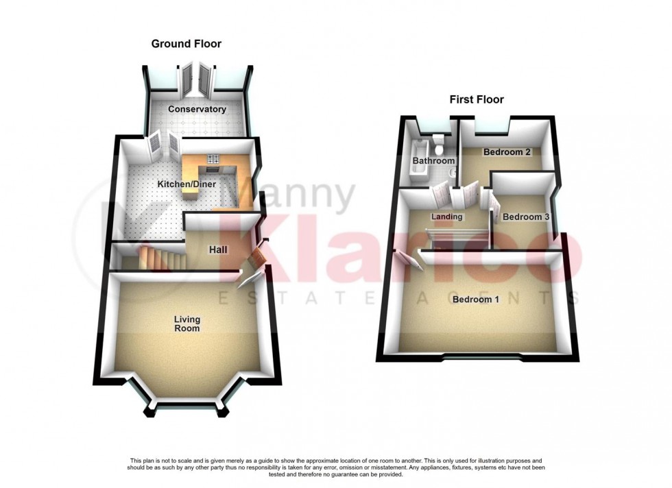 Floorplan for Lyncroft Road, Birmingham