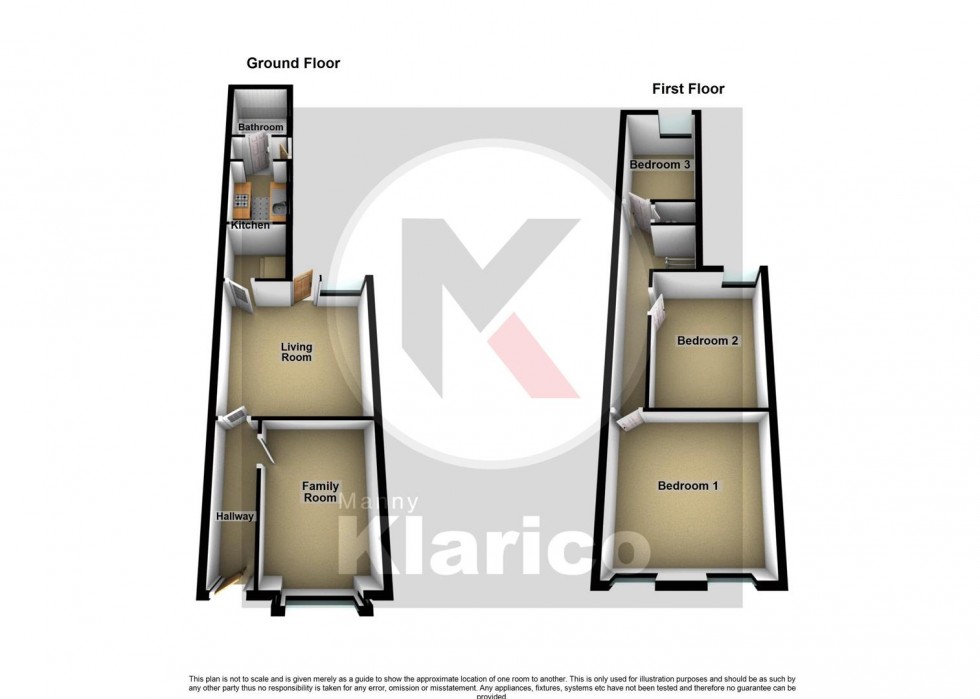 Floorplan for Grove Road, Birmingham