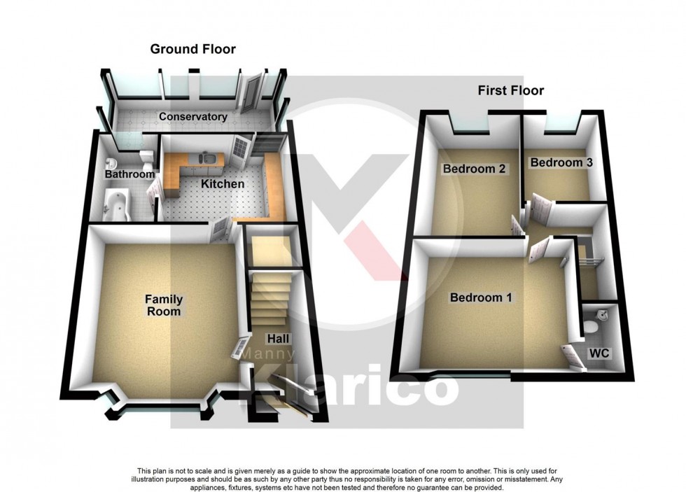 Floorplan for Langstone Road, Yardley Wood