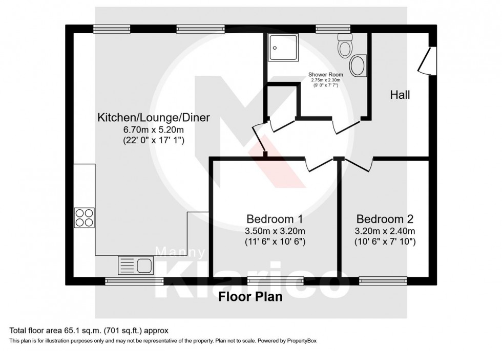 Floorplan for Welby Road, Hall Green