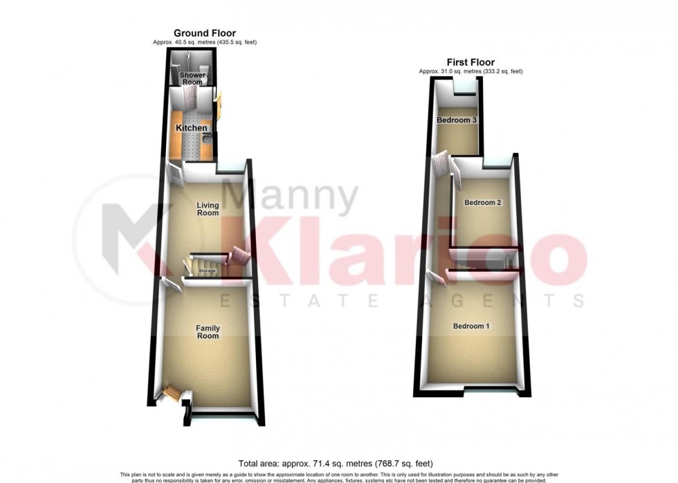 Floorplan for Solihull Road, Birmingham