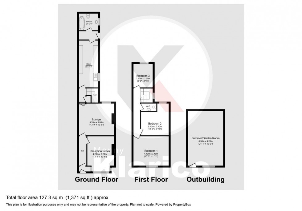 Floorplan for Solihull Road, Birmingham