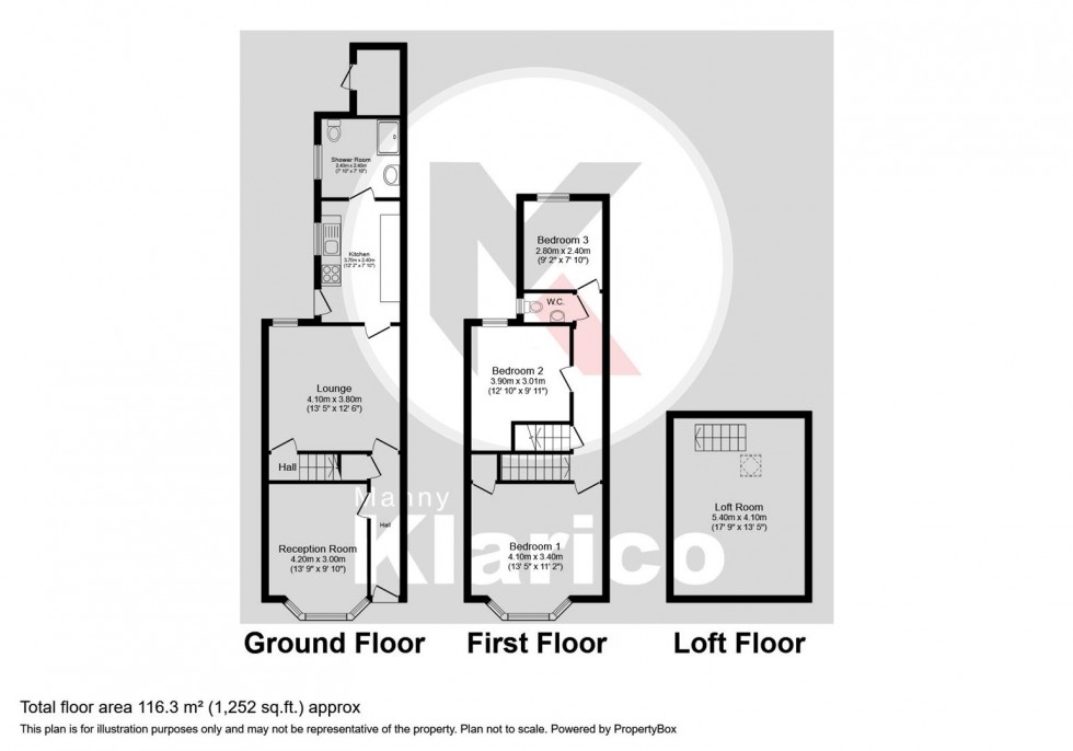 Floorplan for Warwick Road, Birmingham